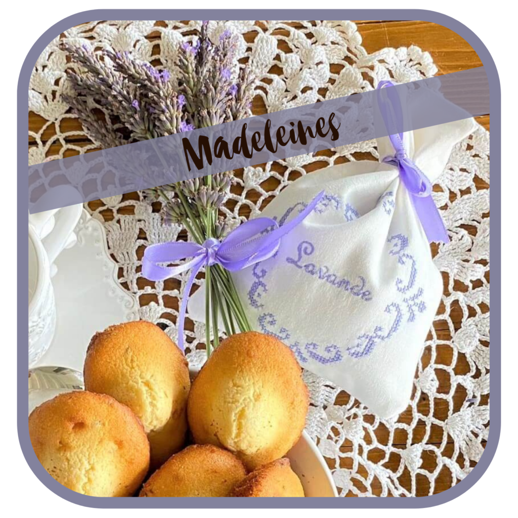 Rezept französisch backen
Madeleines, französisches Gebäck mit Lavendel