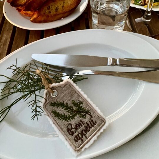 anhaenger rosmarin tischdeko geschenkanhaenger