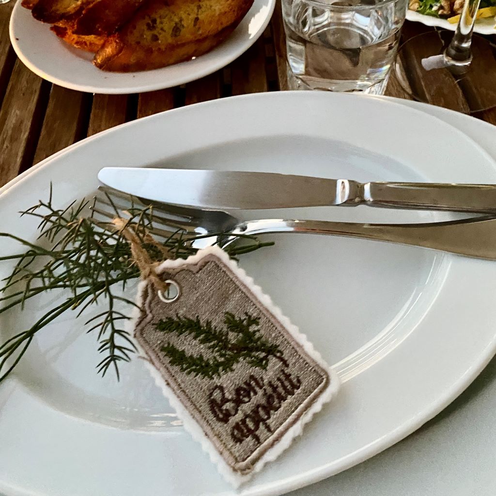 anhaenger rosmarin tischdeko geschenkanhaenger